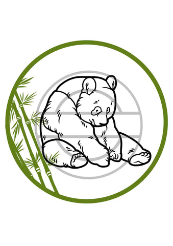 Panda Bear colouring in sheets - printable colouring in, printable colouring page, download colouring page