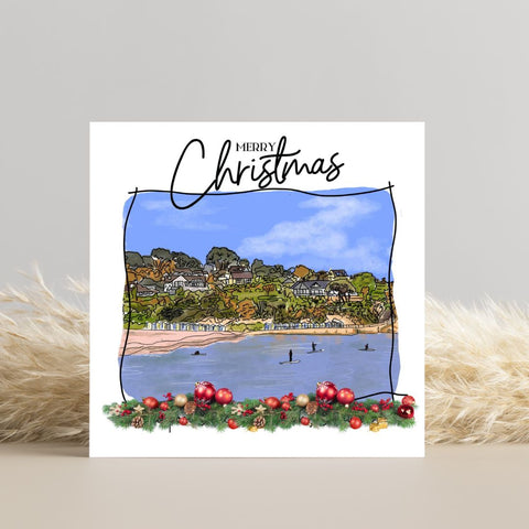 Christmas Card -  Swanpool, Cornwall
