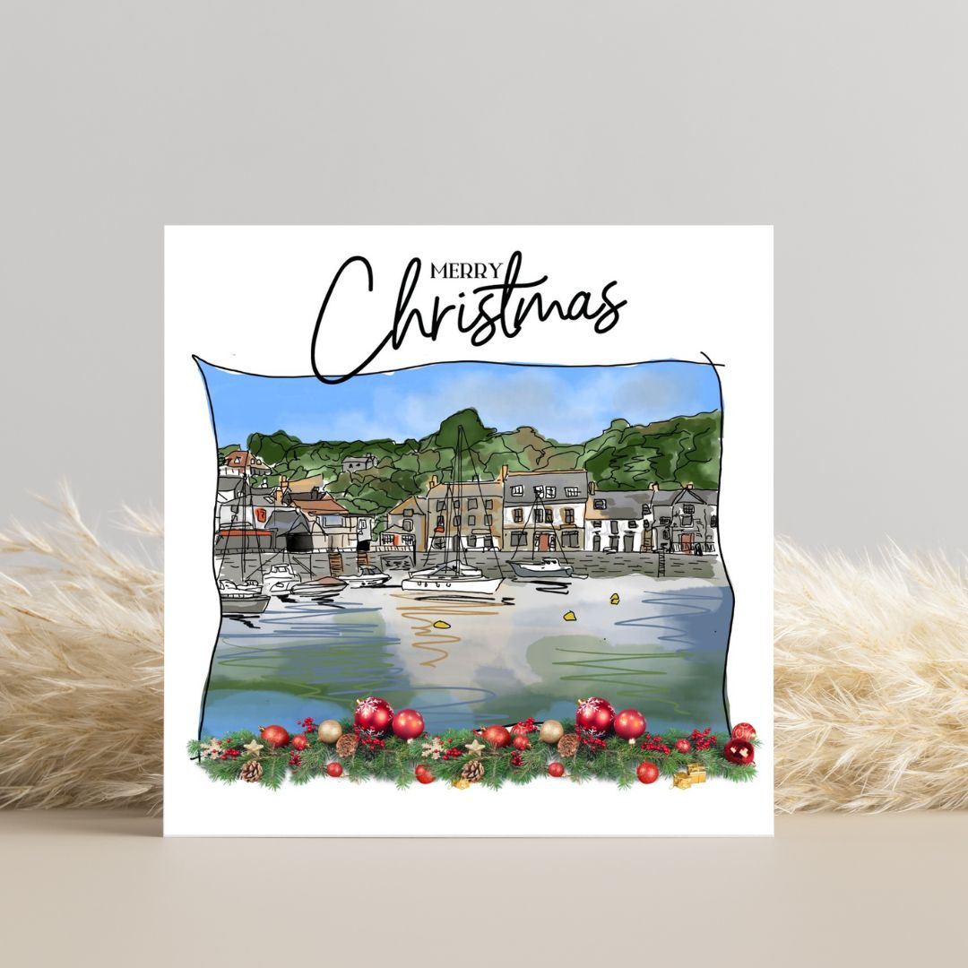 Christmas Card -  Padstow, Cornwall