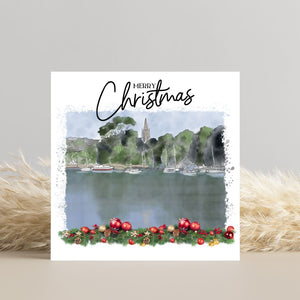 Christmas Card -  Malpas, Truro, Cornwall