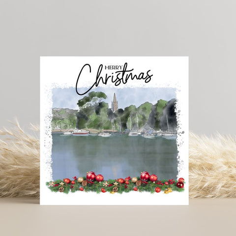 Christmas Card -  Malpas, Truro, Cornwall