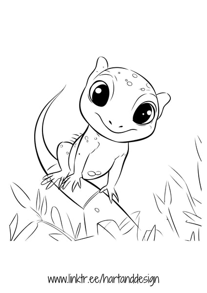 Lizard colouring in sheets, learn to draw sheets,  printable colouring in,  printable colouring page, download colouring page