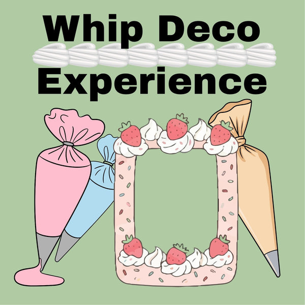 Whip Deco Experience - Decoden cream - 60 minutes