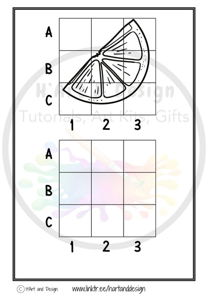 Kit for weekly theme daily online actvities - Citrus colouring in sheets, lemon, lime colouring page, learn to draw sheets,  daily wellness journal, printable colouring in,  printable colouring page, download colouring page DOWNLOAD