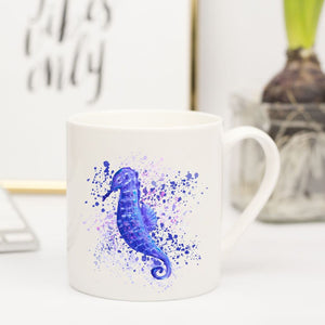 Nature's Own - Bone China Mug - Sea Horse