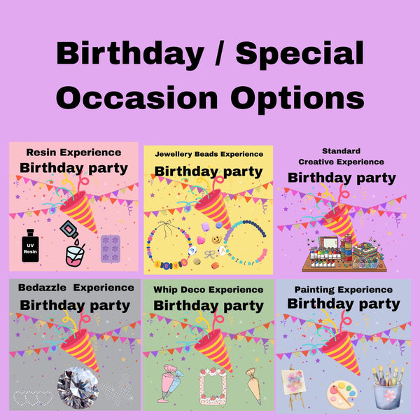 Birthday Parties and Special Occasion Choices