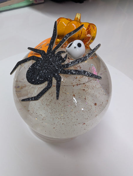 October only!! make and decorate a glow in the dark snow globe - The Create Space Newquay