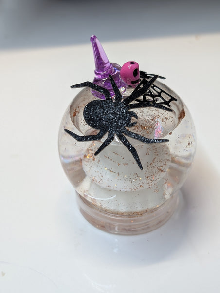 October only!! make and decorate a glow in the dark snow globe - The Create Space Newquay