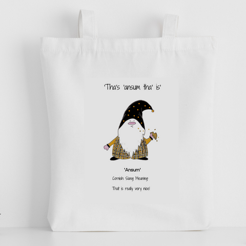 The Cornish Gnome Ansum Tote Bag