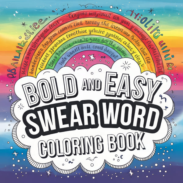 Bold Swear Word Colouring Pack
