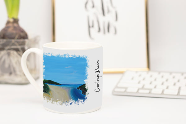 Crantock Beach Art Gift Homeware Bundle