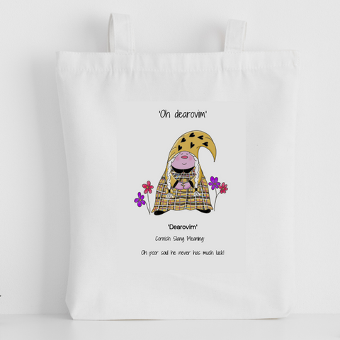 The Cornish Gnome Dearovim Tote Bag