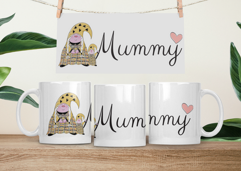 The Cornish Gnome - Mothers Day Mug -Mummy Toddler Girl