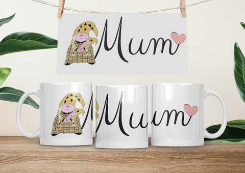 The Cornish Gnome - Mothers Day Mug -Mum Baby Girl