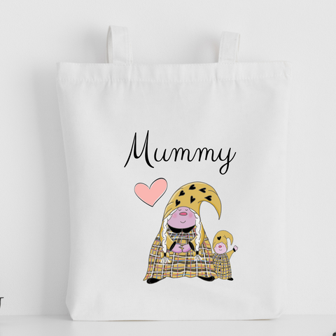 The Cornish Gnome Mothers Day Tote Bag - Mummy Toddler boy