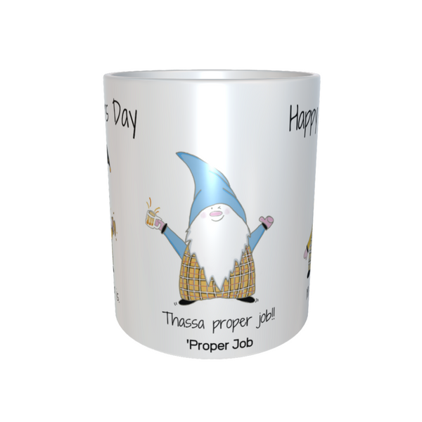 Fathers Day Gift Mug - The three gnomes - personalise option