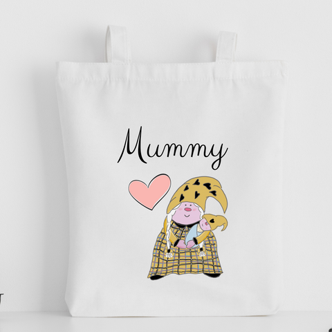 The Cornish Gnome Mothers Day Tote Bag - Mummy Baby Boy