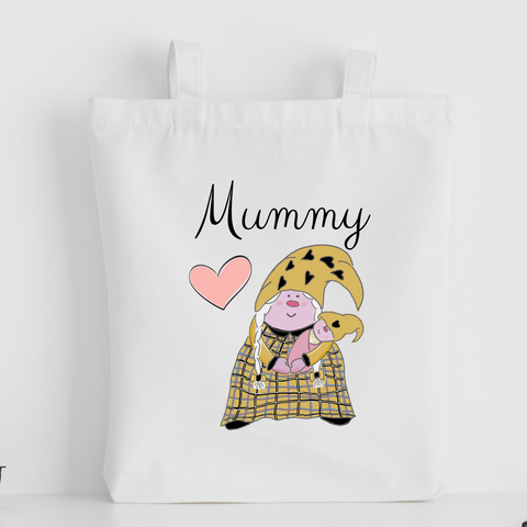 The Cornish Gnome Mothers Day Tote Bag - Mummy Baby Girl