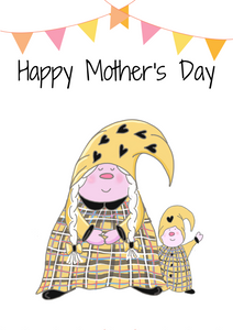 The Cornish Gnome Toddler Boy Mother's Day Card