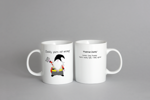 The Cornish Gnome Postman Zackly Ceramic Mug