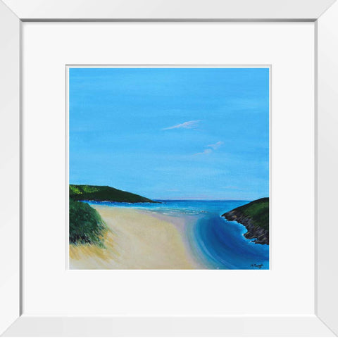 Art of Cornwall - Crantock Beach - Art Print - HartandDesign