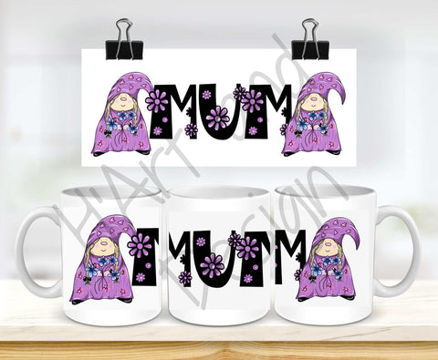 Mothers Day Gnome - Sublimation designs - HartandDesign